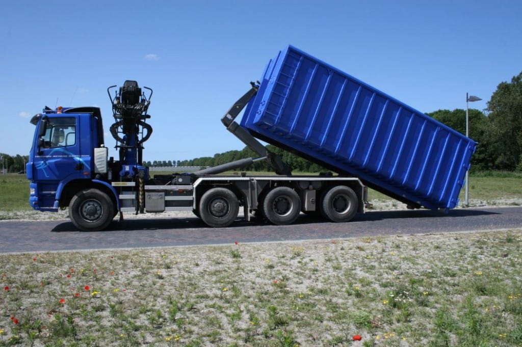 40m3 container huren | Houtcontainer