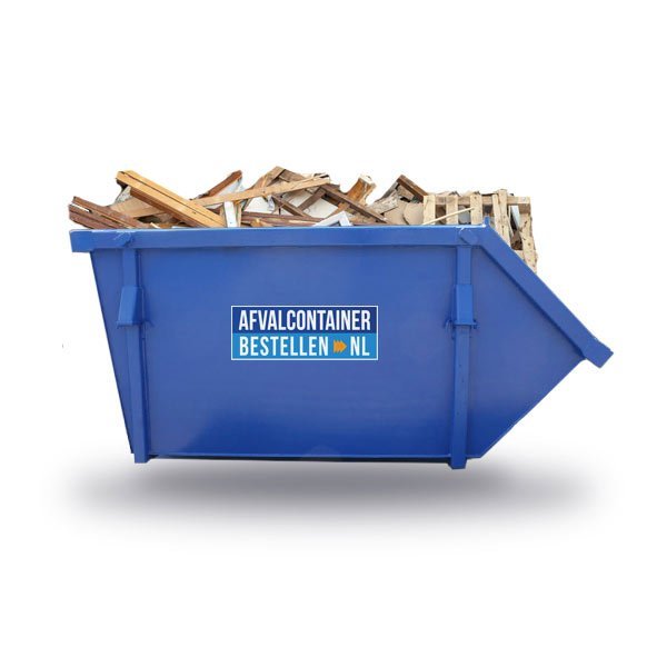 Hout container 3m3 | Afvalcontainer bestellen