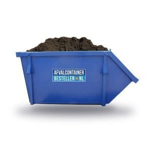 Vervuilde grond container 3m3 | Afvalcontainer bestellen