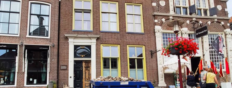 Puincontainer huren voor afvoer puinafval