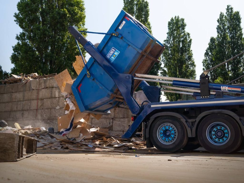 recyclen van bouwafval