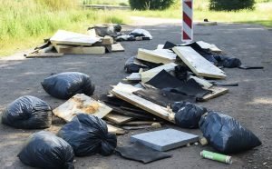 afval dumpen is niet slim