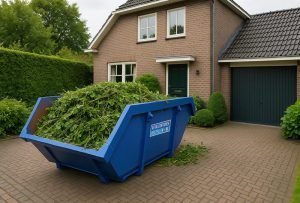 container met groenafval huren