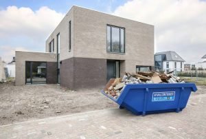 container huren voor nieuwbouw project denhaag