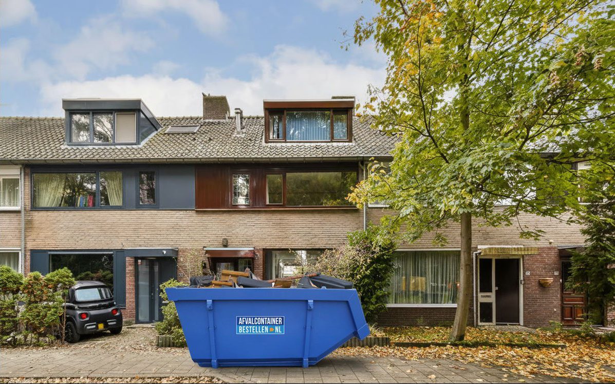 container huren in Diemen geplaatst