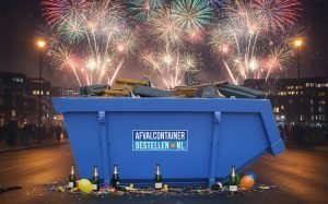 voorkom containerbrand tijdens oud en nieuw