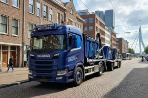 gehuurde container plaatsen rotterdam